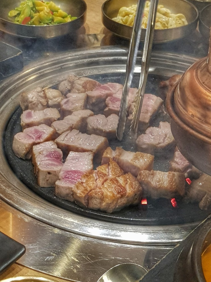 이영자님 서울 맛집? 역삼동에서 유명한 고기집 돝고기 506에서 배터지게 먹은 날