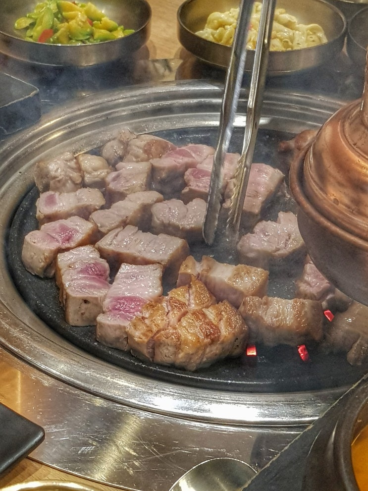  이영자님 서울 맛집? 역삼동에서 유명한 고기집 돝고기 506에서 배터지게 먹은 날