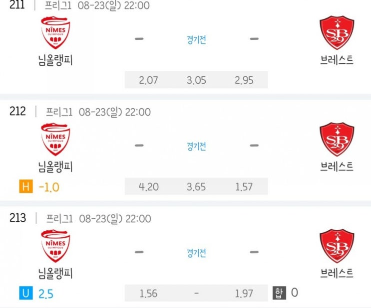 2020.08.23 리그앙 프랑스 리그1 님올랭피 브레스트 | OGC니스 랑스 2020.08.23 리그앙 프랑스 리그1 님올랭피 브레스트 | OGC니스 랑스