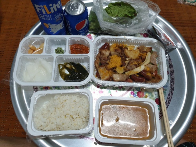 동대문구 배달 삼겹살 맛집. 배달삼겹돼지되지 장안점