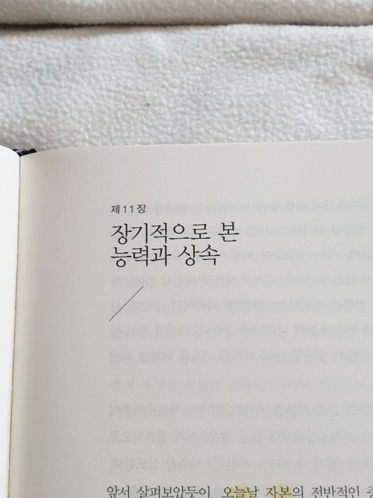  [책] 21세기 자본 (토마 피케티 ) - 11장_ 장기적으로 본 능력과 상속