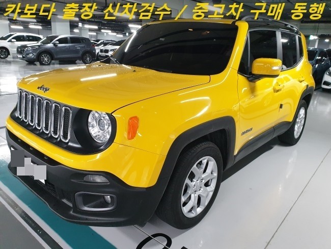  카보다-수원 자동차 매매단지 도이치오토월드에서 지프 레니게이드 중고차살때 정비사동행 중고차 검수 후기