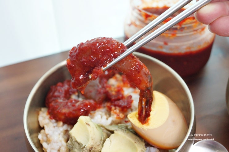  변산반도맛집 모자게장 깐새우장 택배 받아서 냠냠