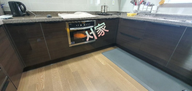  부산 협성휴포레시티즌파크 LG전자 디오스 DFB22M 12인용식기세척기 공사, 서랍장 위치변경 장줄임 시공