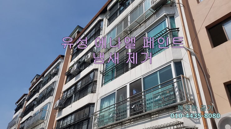  유성 에나멜페인트 냄새 제거 청주 아파트 인테리어 작업 후 입주 눈 따가움, 울렁거림