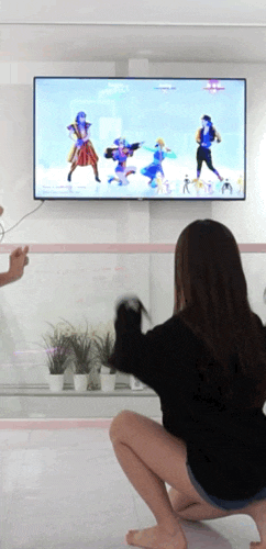 집에서 놀기 : 닌텐도 스위치 저스트댄스 100시간 이상 플레이 고인물