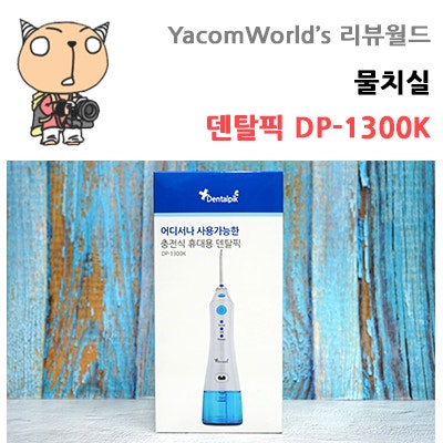 물치실 필요할 땐 덴탈픽 DP-1300K 휴대용으로 딱