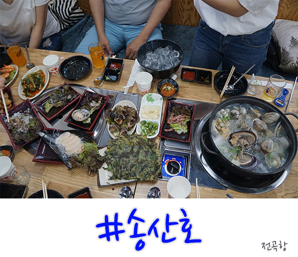  전곡항 맛집 뷰가 좋았던 횟집 송산호