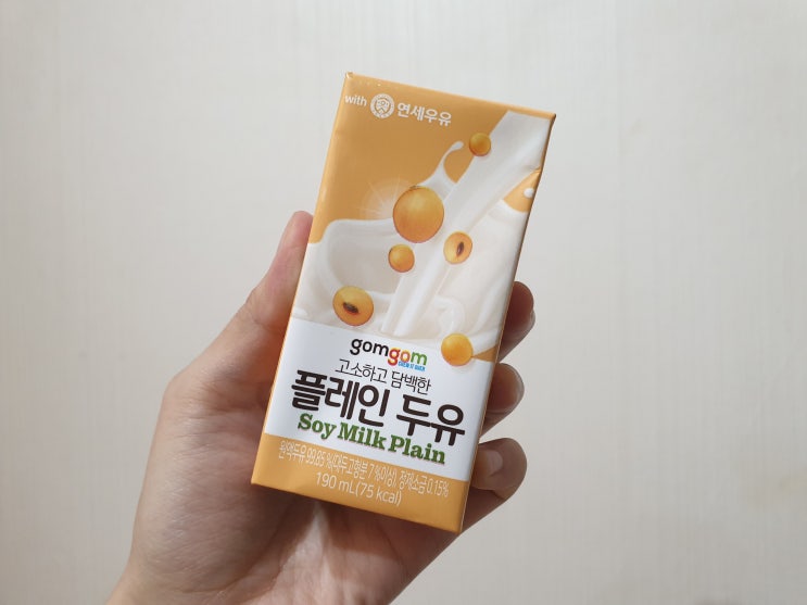  쿠팡 곰곰 플레인 두유 내돈내산 후기