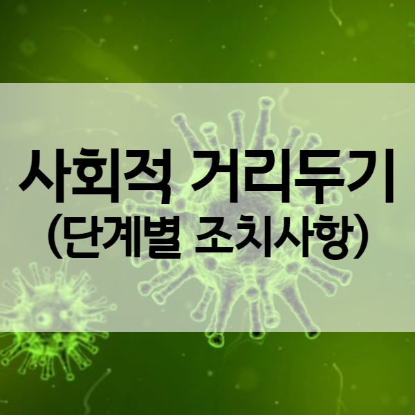 코로나19 3단계, 사회적 거리두기 단계별로 어떻게 달라질까? (혹시 모를 코로나 3단계 격상 준비)
