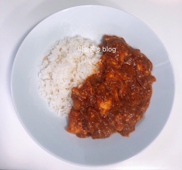  [요리조리] Tesco 테스코 버터치킨 소스로 인도식 카레를 만들어보자!!!!