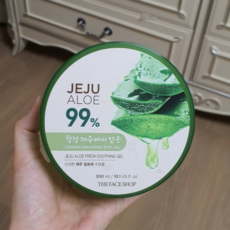  더페이스샵 알로에 수딩젤 / 여름철 피부관리 집에서 쉽게 해요