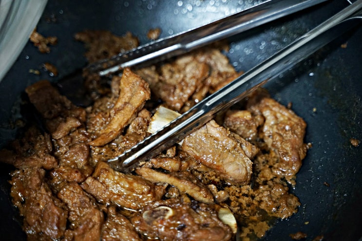  부천 돼지갈비 전문점 수제 돼지 양념갈비 냉장육 택배 배달 후기