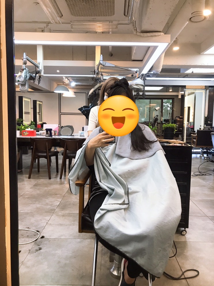  교대로이드밤 커트.염색 솔직후기