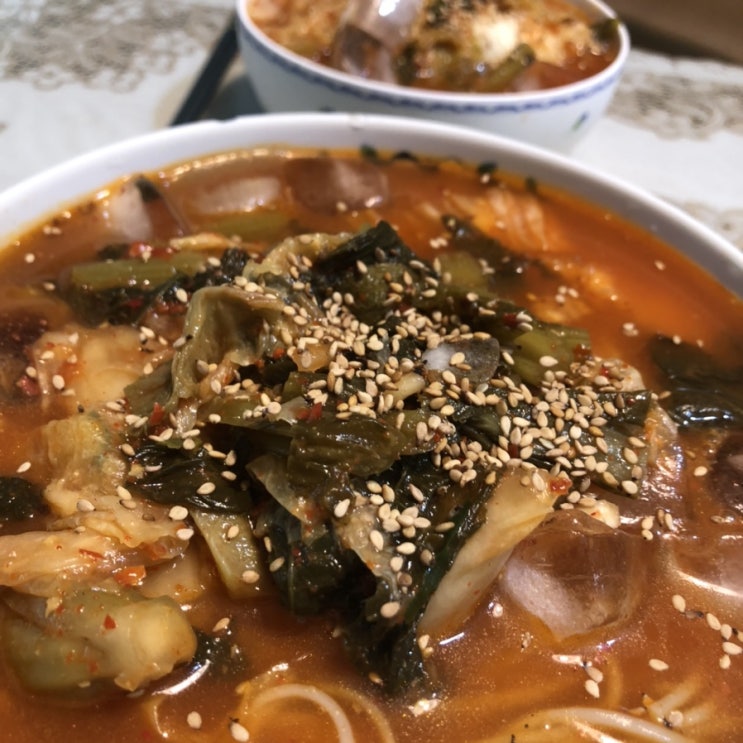  여름별미 [김치말이국수] 만드는 법/ 간단레시피