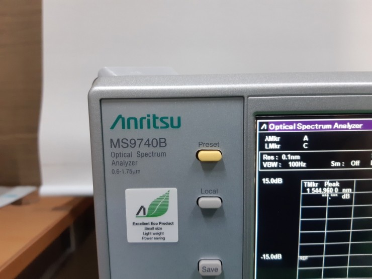 광스펙트럼 아날라이저 Optical Spectrum Analyzer MS9740B(Anritsu) 중고 계측기 판매/렌탈/매입/수리