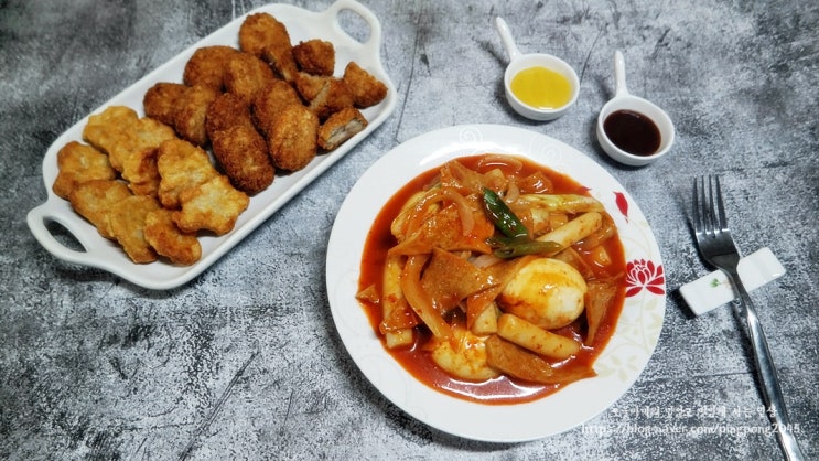  김수미 떡볶이 국물떡볶이에 돈까스까지 아이간식 최애템