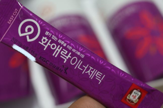  우리 가족건강 정관장 화애락 이너제틱 으로 챙기세요~