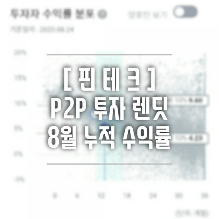  [핀테크] 렌딧 P2P 투자 7월 결과 및 투자후기 ( 누적 수익 및 손실액 비교 ) :  지금 p2p참 힘들다