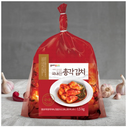  직접 사먹어본 곰곰 총각김치