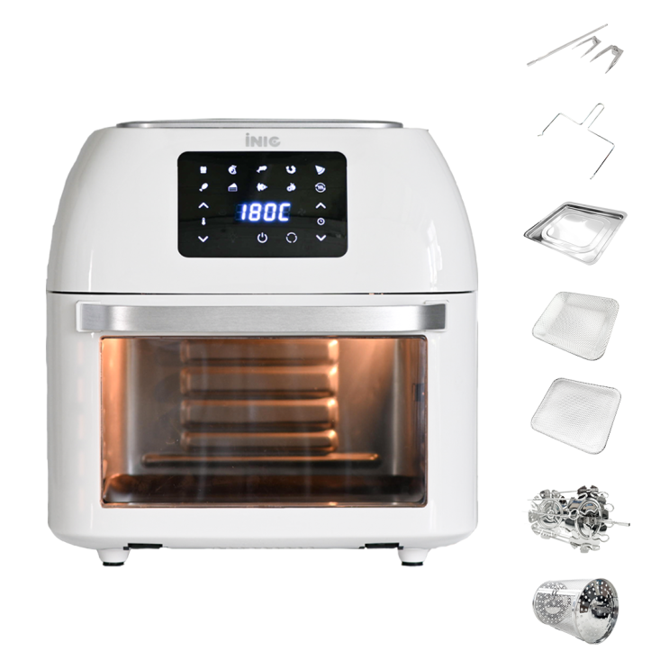  아이닉 대용량 에어프라이어 16L + 7종 조리도구, AO-16L(화이트)
