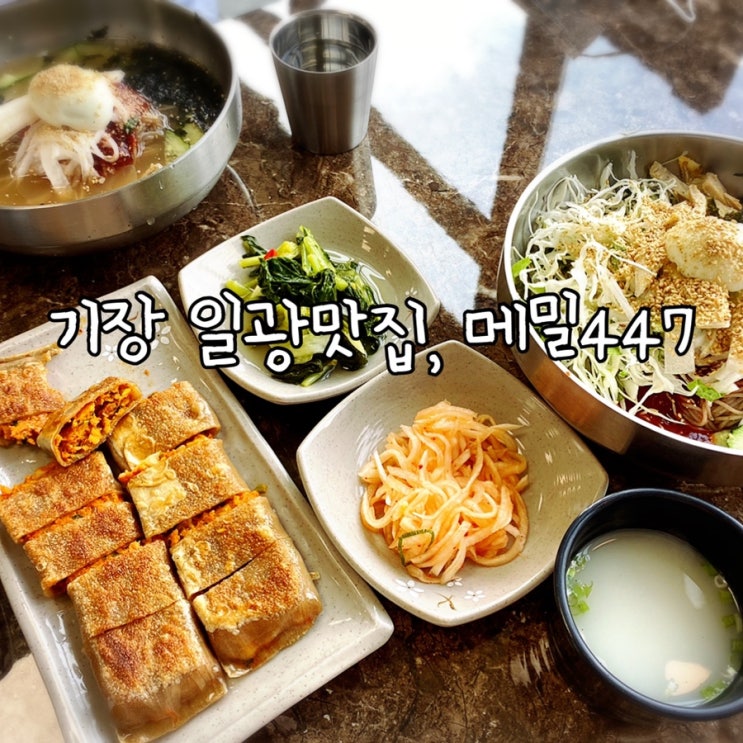  부산 메밀국수 드시려면, 일광 메밀447