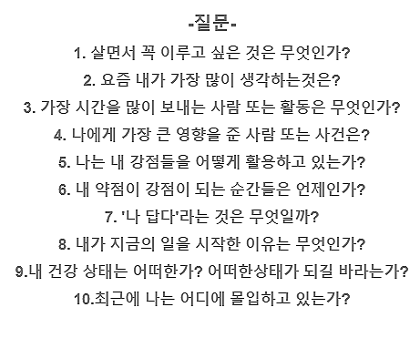  2020년 코칭 질문 릴레이(from, 꾸러기부인님)