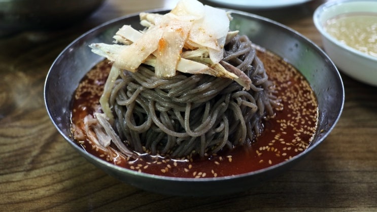 동두천. 평남초계탕막국수. feat. 비빔막국수 곱배기.