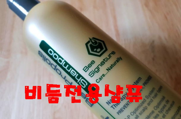  비듬전용샴퓨  - 아이덴 비프로폴리스 너하나면 돼