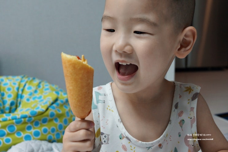  (주)오뗄 모짜체다핫도그 프랑크소시지와 카스테라빵이 짱맛!