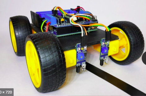 [아두이노] - Line Tracker Sensor / Flicker Sensor (휨 센서, 구부림 센서) / Motor ...