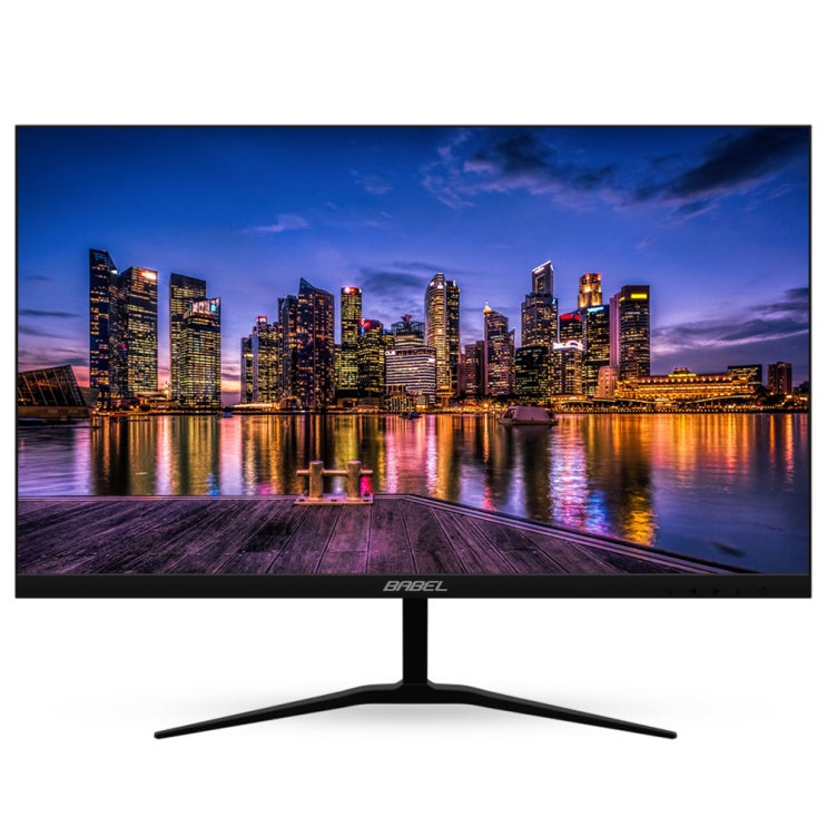  바벨 54.61 cm HDMI 엣지 IPS 광시야각 울트라슬림 무결점 모니터, BM-2200LED