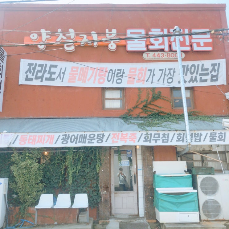 [군산맛집] 군산 양철지붕 - 여름에는 시원한 물회가 진리