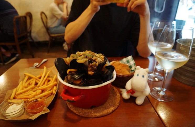  샤로수길맛집 프랑스홍합집  샤로수길데이트 Moules-frites