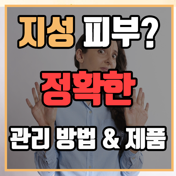  인셀덤 지사장이 알려주는 지성 피부 관리 방법과 꿀 팁!