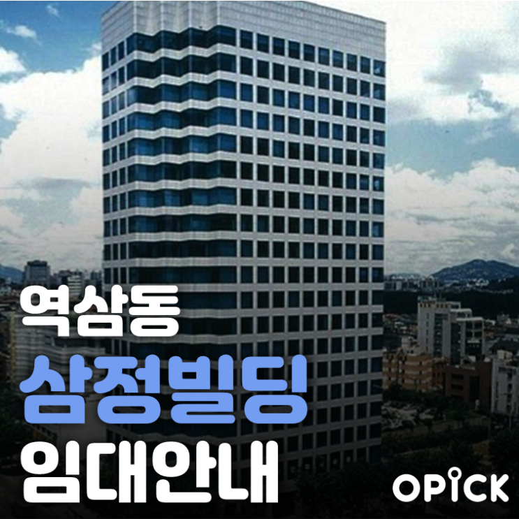  강남구 역삼동 대형 공실 삼정빌딩 임대  |  강남역 역삼역 선릉역 사무실 임대 #291