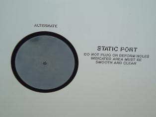 [Instruments] Pitot-static System에 대하여. 몇 가지 의문(Alternate static port ...