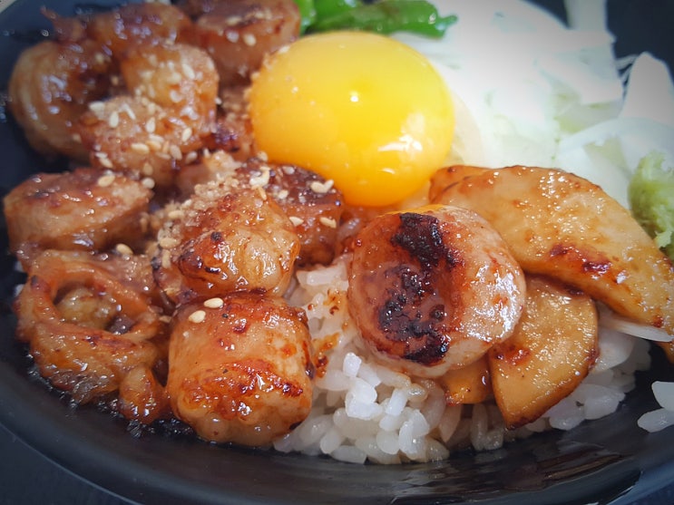  광교 갤러리아 맛집 홍대개미 대창덮밥과 스테이크덮밥