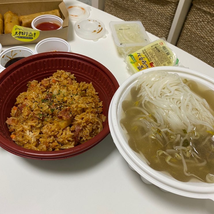  신림 봉천 배달의 쌀국수 코로나땜에 집에서 먹어보니