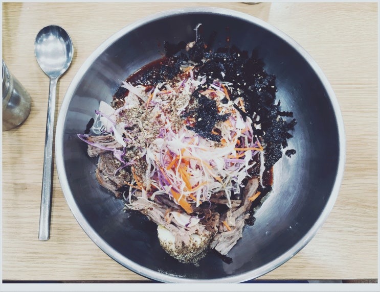  제주돔베막국수 제주도 비빔막국수, 물막국수, 돔베고기