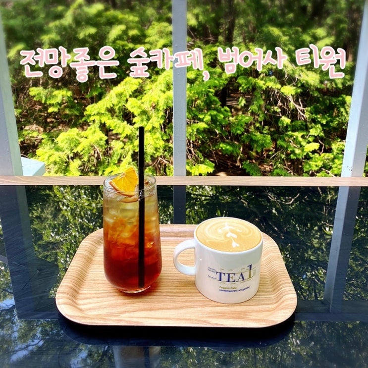  [ 범어사카페 ] 전망좋은 숲카페, 티원 Tea1