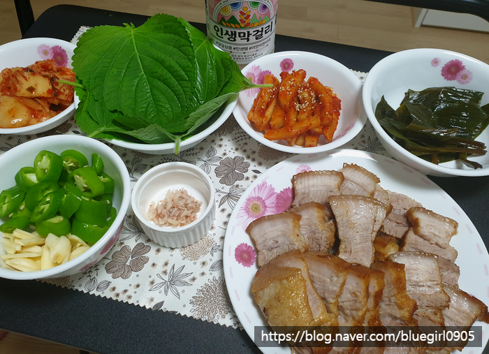  [레시피] 돼지보쌈(수육, 무수분수육) + 매콤한 무김치 함께 만들어요 / 무김치 레시피