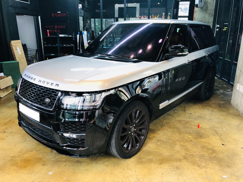 화성 봉담읍 / 랩핑 / 랜드로버 / 레인지로버
