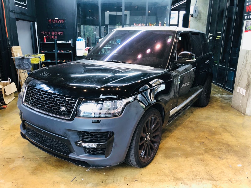 화성 봉담읍 / 랩핑 / 랜드로버 / 레인지로버