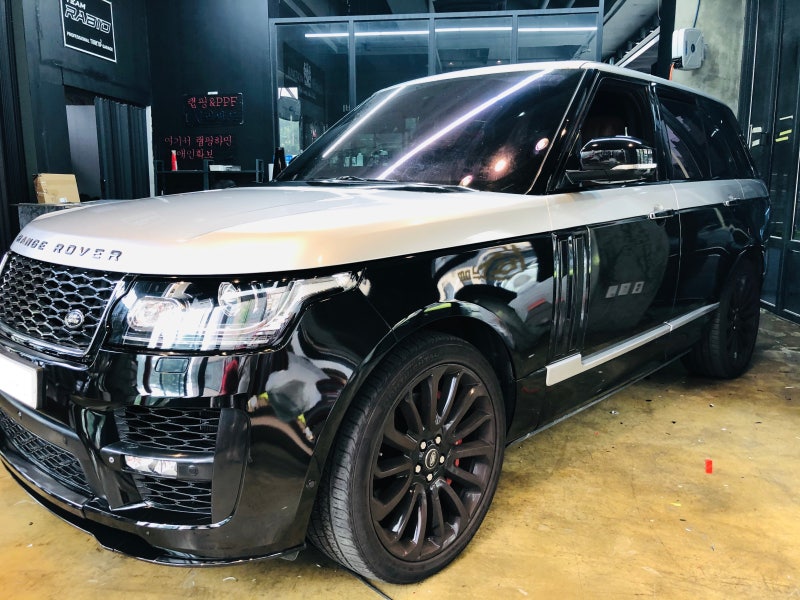 화성 봉담읍 / 랩핑 / 랜드로버 / 레인지로버