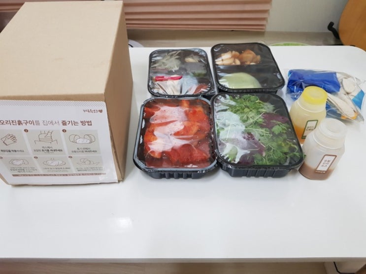 부산오리고기 놀부유황오리 진흙구이 배달후기 부산오리고기 놀부유황오리 진흙구이 배달후기