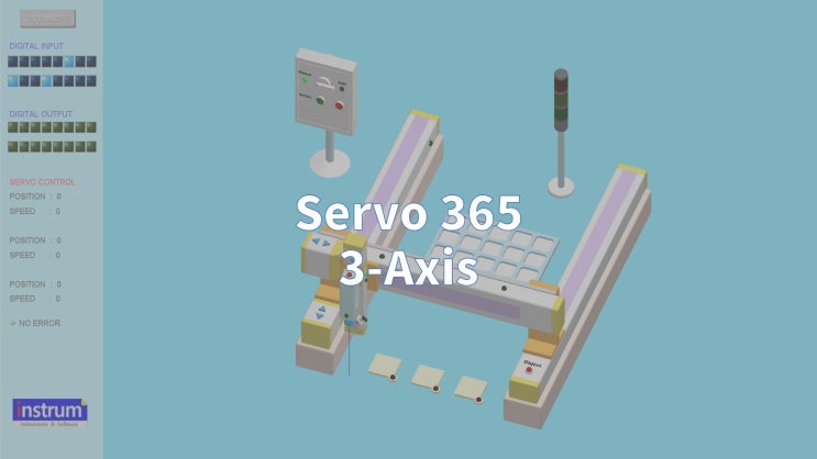  SERVO 365 (R) - 스마트 팩토리 제어의 핵심 3축 서보 제어 - PICK & PLACE