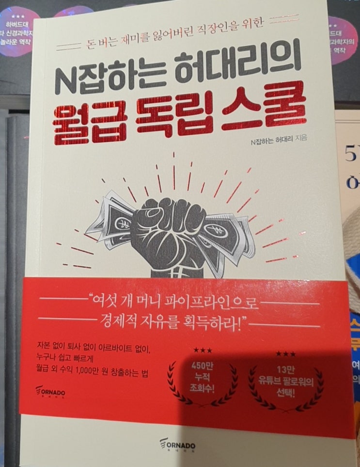  N잡하는 허대리의 월급 독립 스쿨 : 여섯 개 머니 파이프라인으로 경제적 자유를 획득하라