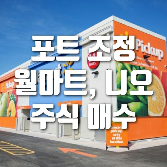  주식 포트폴리오 조정 (잘가 DNP, 안녕? 니오, 월마트)