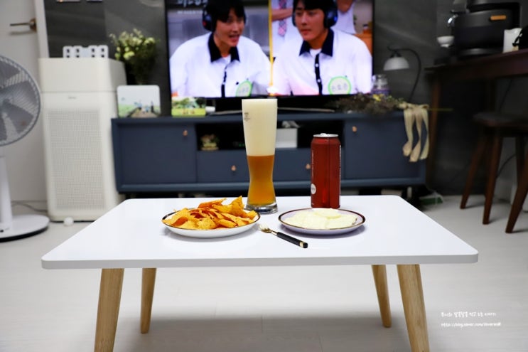  거실테이블 예다움 거실좌탁 깔끔하고 예쁘네